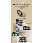 ⁦🧲 حامل جوال مغناطيسي ASPOR A708 بتقنية الشفط الفراغي⁩ - الصورة ⁦2⁩