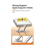 ⁦حامل لابتوب ASPOR A703 – قاعدة معدنية قابلة للطي⁩ - الصورة ⁦5⁩