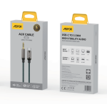 🔌 كيبل صوت ASPOR A253 – من USB-C إلى 3.5mm بجودة عالية