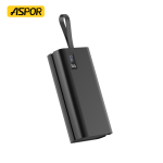⁦🔋 باور بانك ASPOR A336 – سعة 20000mAh وشحن سريع 22.5 واط PD + QC3.0⁩ - الصورة ⁦5⁩