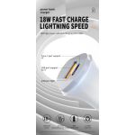 ⁦🚗⚡ شاحن سيارة ASPOR A907 بقوة 38 واط – شحن سريع ومزدوج المنافذ 🔋⁩ - الصورة ⁦3⁩