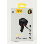 🔋 شاحن سيارة ASPOR A972 بقوة 87.5 واط