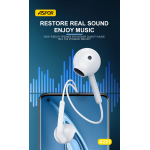 ⁦🎧 سماعة ASPOR A221 السلكية بصوت HiFi ومنفذ Type-C⁩ - الصورة ⁦3⁩