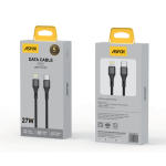 ⁦⚡ كابل بيانات ASPOR AC-20 USB-C إلى IPH – شحن سريع وموثوق بقدرة 27 واط 🔋⁩ - الصورة ⁦2⁩