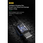 ⁦🔌 كيبل شحن ونقل بيانات ASPOR AC-19 USB-C إلى USB-C – قدرة 60 واط⁩ - الصورة ⁦3⁩