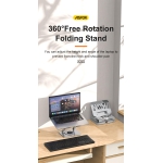 ⁦حامل لابتوب ASPOR A703 – قاعدة معدنية قابلة للطي⁩ - الصورة ⁦7⁩